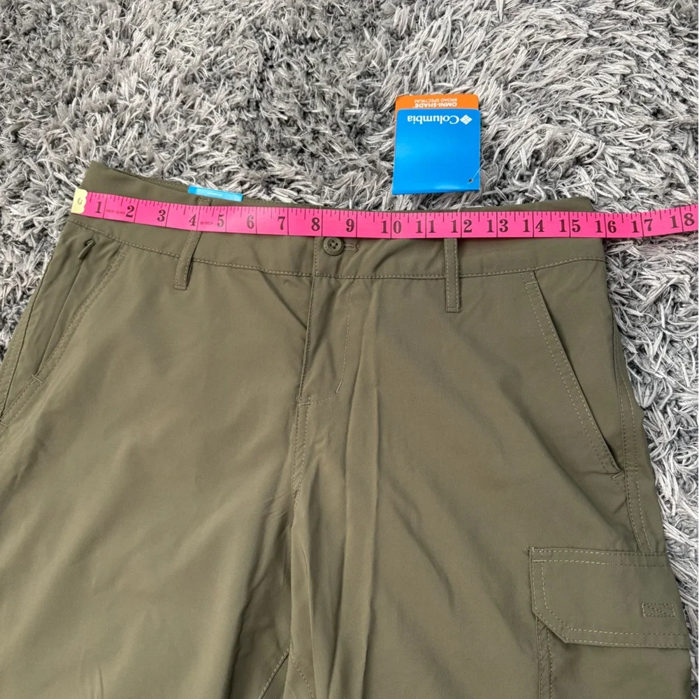 Columbia Women's Silver Ridge Utility Convertible Pants - Stone Green - Size 8 - Picture 9 of 16